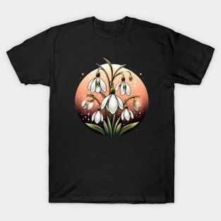 Spring Snowdrop - Spring vlowers T-Shirt